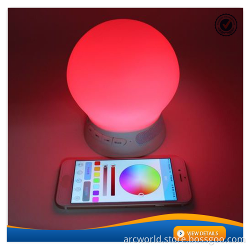 AWS1168 High Quality New Arrive APP LED Light mobile phone speaker box woofer mini wireless bluetooth speaker